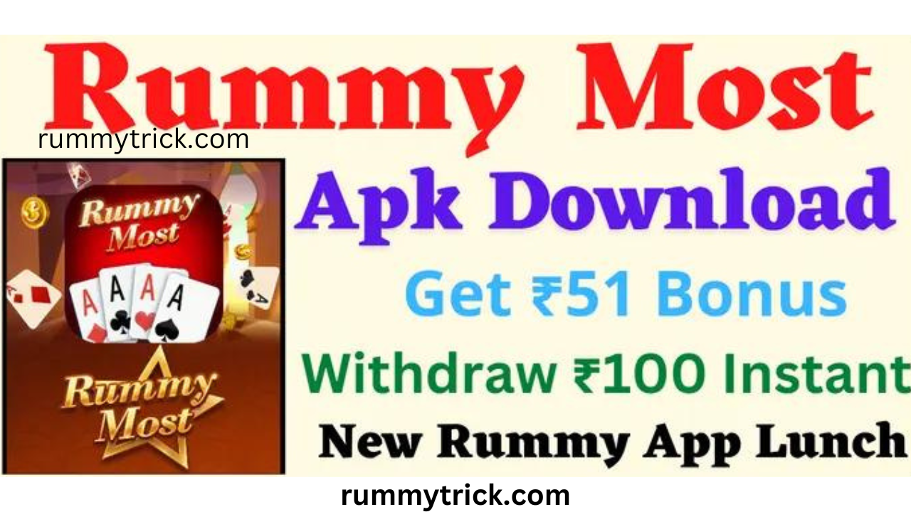 Rummy Most Apk Download Get Rs.51 SignUp Bonus